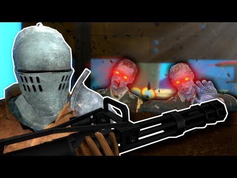 Zombies Overrun the Krusty Krab! - Garry's Mod Gameplay - Zombie Survival Roleplay