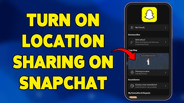 How To Turn On Location Sharing On Snapchat |  Enable Snap Map Location 2025