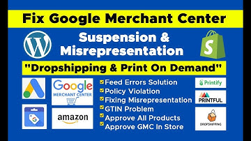 Fix Google Merchant Center Suspension & Misrepresentation | Expert Google Shopping Ads Services