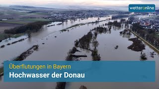 Hochwasser der Donau: Überflutungen in Kelheim