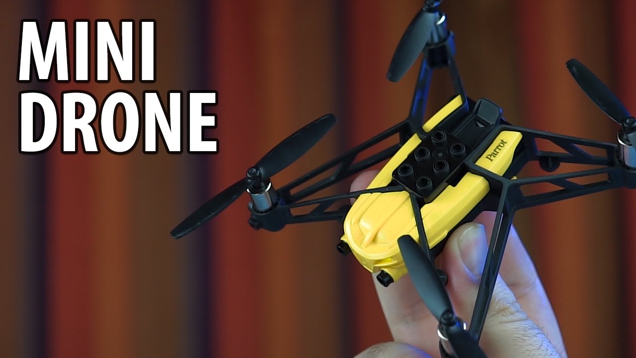 Un MINI DRONE con un CUORE TECH - Recensione Parrot Airborne Cargo - YouTube