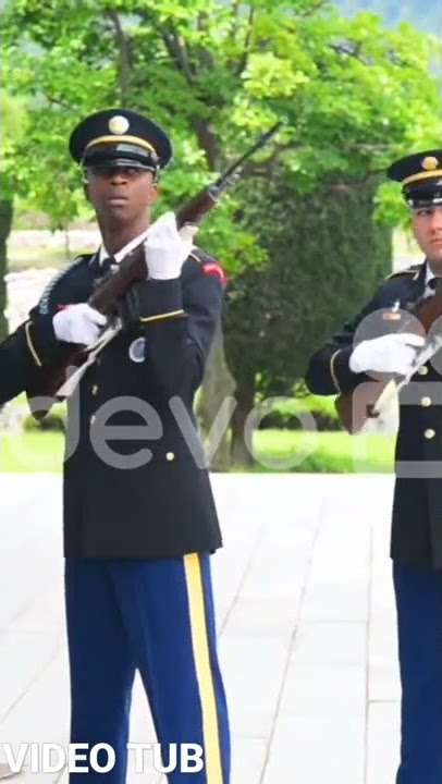 Repatriation Ceremony For Korea War Heroes Full Military Funeral Includes 21 Gun Salutes-