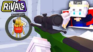 Ich SPIELE zum ERSTEN MAL ROBLOX RIVALS.. (mit SCHMOBLOX)