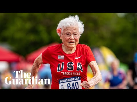 105-year-old sprinter sets world record: 'Stay healthy and keep running'