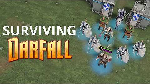 Trying to SURVIVE the night in DARFALL!