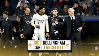 Jude Bellingam, Camavinga and Carlo Ancelotti || REAL vs MAN CITY || Uefa Champions League #football