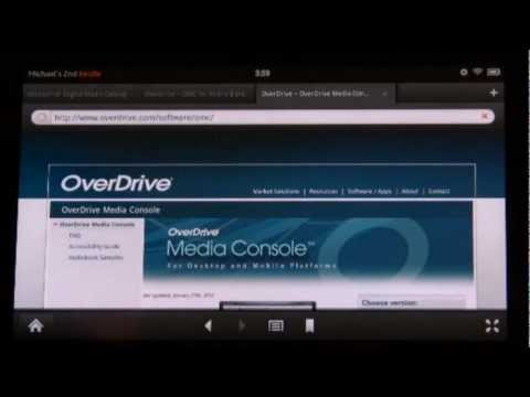 Vídeo: O OverDrive é compatível com o Kindle Fire?