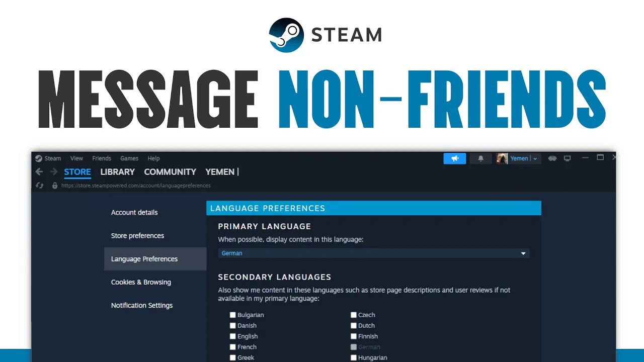 Steam Message. Image How To Message Non Friends on Steam - Working (2025) - YouTube