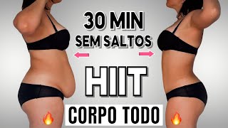 30 Min Para Perder Gordura do Corpo Todo 🔥 Treino Cardio Hiit Para Iniciantes