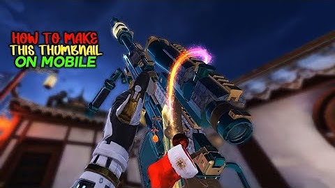 How To Make a Clean and Realistic Call of Duty Mobile Thumbnails