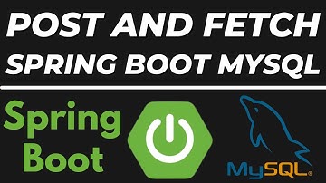 POST and FETCH data using Spring boot in MySql Postman tutorial | Get all data and by using ID