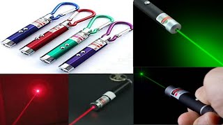 3 in 1 LED Laser Light with key chain l Crazy Keychain Laser Pointer