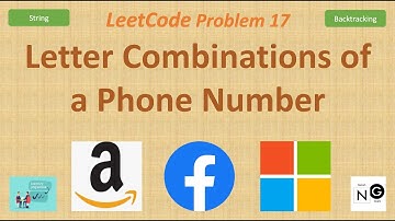 Letter Combinations of a Phone Number | Leetcode 17 | String Backtracking | Google Facebook Amazon