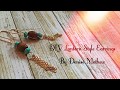 How To Make DIY Easy Lantern Style Earrings By Denise Mathew(Great for beginners)