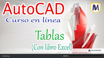 AutoCAD – Tabla de datos - con ayuda de Libro de Excel (Curso en línea) / 18 de 22