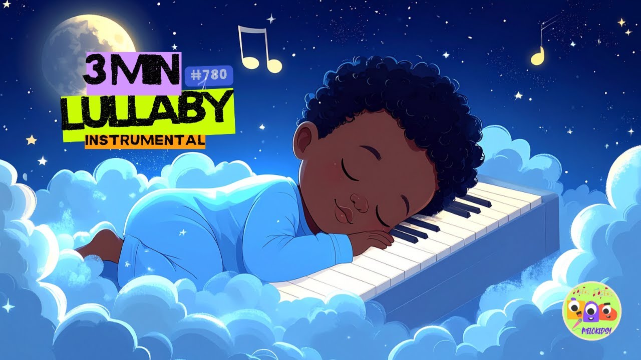 Instrumental Lullaby 💤😴 Soft Non-Verbal Baby Sleep Music for Deep Relaxation & Peaceful Night 🌙