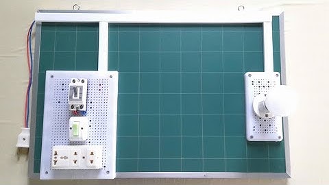 Lắp đặt mạch bảng điện - CTST - Công nghệ 9