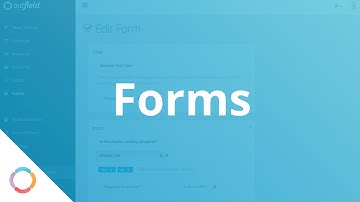 Outfield Web and Mobile Sales App - Form Creation