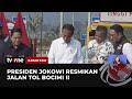 Jokowi Resmikan Tol Bocimi Seksi II, Pangkas Waktu Perjalanan Jakarta Sukabumi | Kabar Pagi tvOne