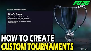 How to Create Custom Tournament in FC 26