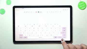 How to Change Keyboard Language in SAMSUNG Tab S6 Lite 2022 - Add New Keyboard Language