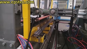 Automatic EPS cutting line with automatic wire setting for vertical cutting