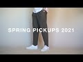 Spring Pickups 2021 | Acne Studios, Issey Miyake Homme Plisse, Common Projects etc