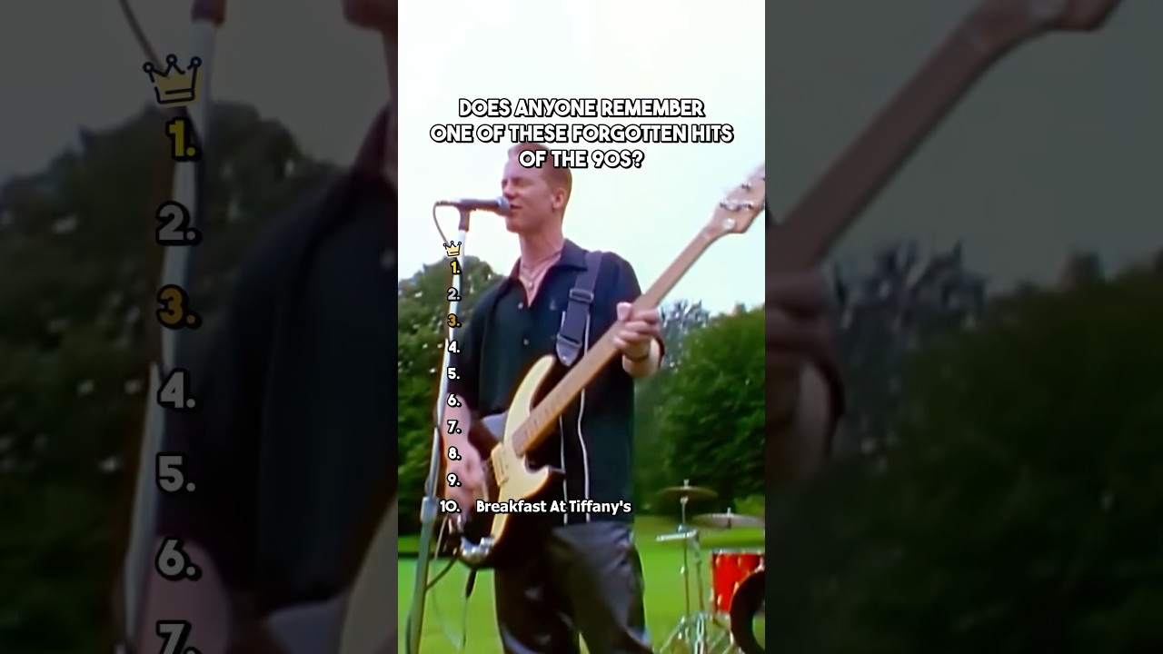 Forgotten hits from the 90s 