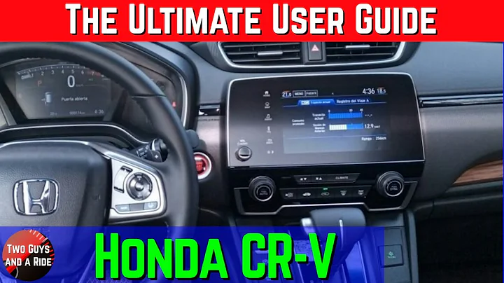 2019 Honda CRV - The Ultimate User Guide