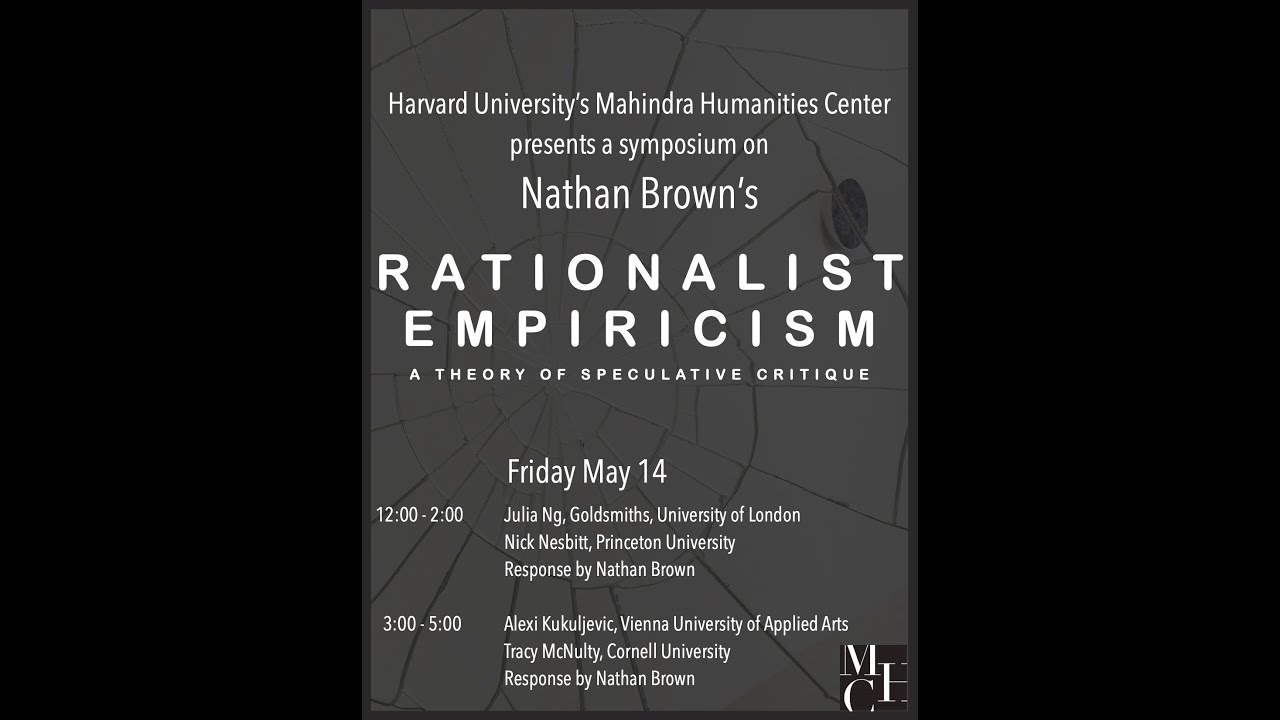 Harvard Symposium Rationalist Empiricism A Theory Of Speculative