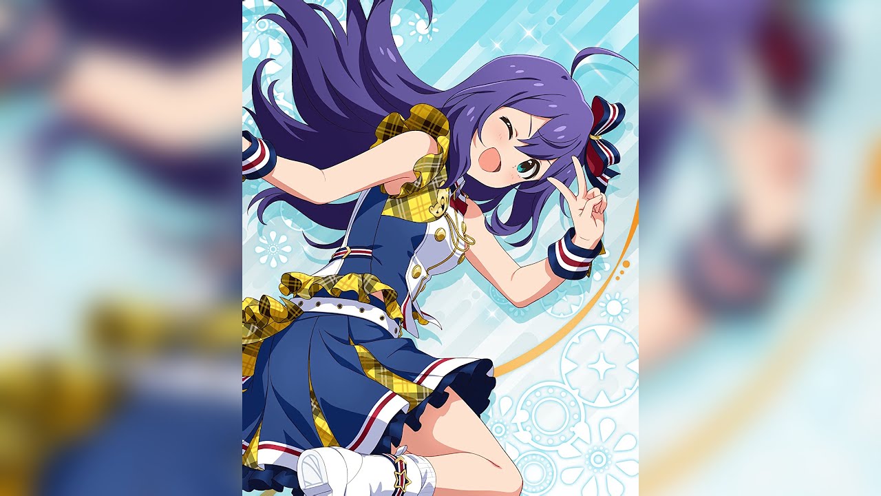 ミリシタ】蝶々むすび（望月杏奈ソロver.） - YouTube
