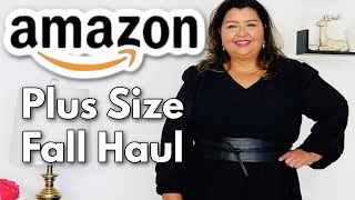 New In For Fall | Plus Size Amazon Try On Haul | Oralia Martinez