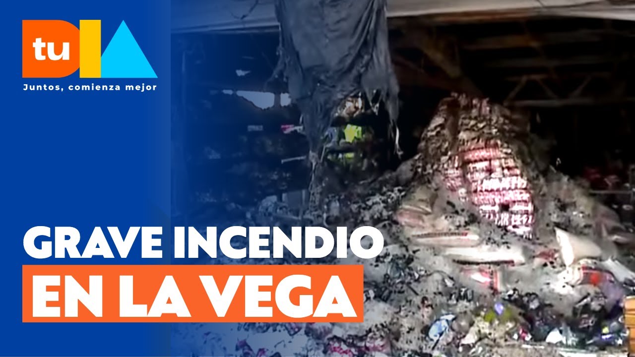 Así está la Vega Central luego de incendio que afectó a más de 70 locales | Tu Día