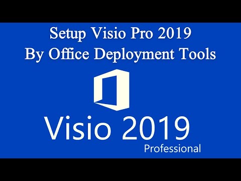 Download and Install Visio Pro 2019 By Office Deployment Tools | Setup Visio Professional 2019