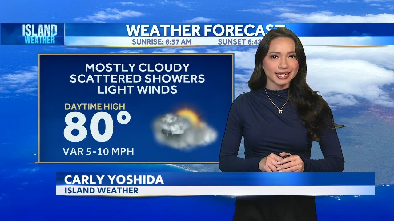 Wednesday Weather | Light showers and more cloudy skies ahead of ...