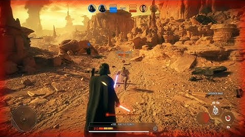 Hero Showdown: Darth Vader vs. Obi-Wan Kenobi @SmokeASC90 #starwars #battlefront2 #1v1 #pvp 