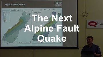 The Next Alpine Fault Earthquake in New Zealand
