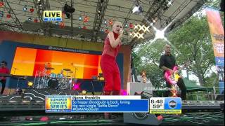 No Doubt - Underneath It All [Good Morning America 27 July 2012] HD 720p