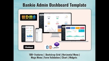 Bootstrap  Admin Template With Bootstrap UI Kit – Bankio