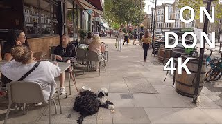 WEST HAMPSTEAD West End Lane, Saturday Afternoon in Autumn / London NW6 – N078 [4K]