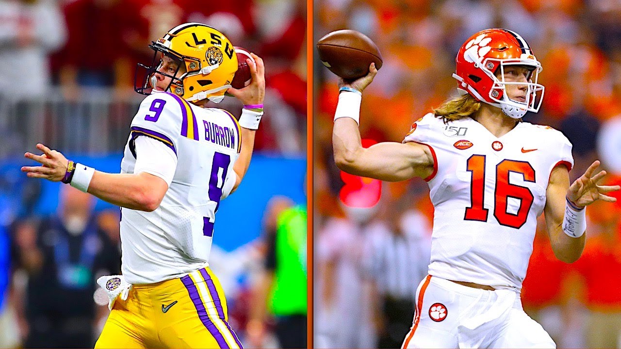 Joe Burrow or Trevor Lawrence in the NFL Draft: Who Ya Got? | 1/14/20