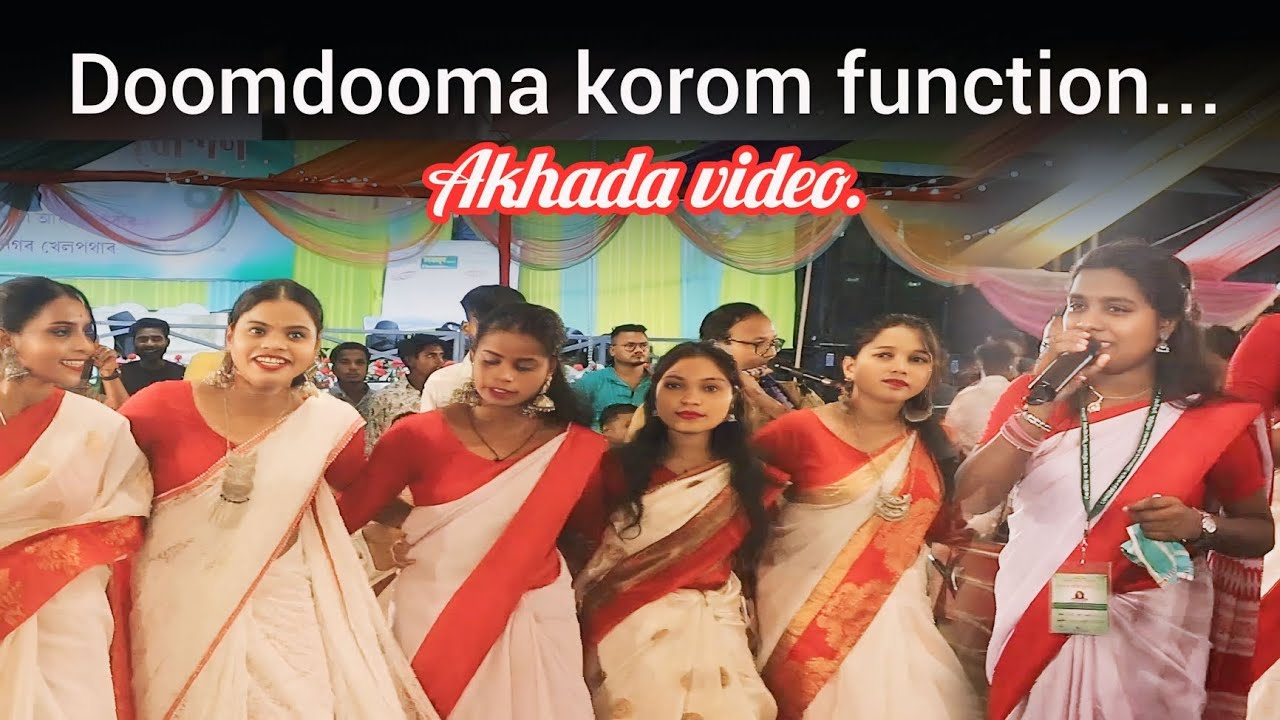 Doomdooma_korom_function_akhada_video..._// #jhumoir_video.