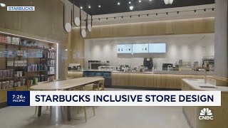 Starbucks unveils new store design
