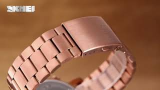 SKMEI 1636 Stainless Steel Men Wrist Watches Luxury Male Analog Digital Watches