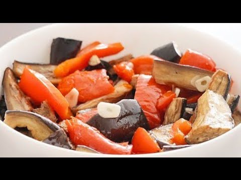Закуска из баклажанов и перца: простой рецепт