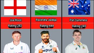 Test All rounder Ranking Top 20 Players in April 2024