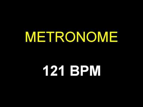 121 bpm metronome