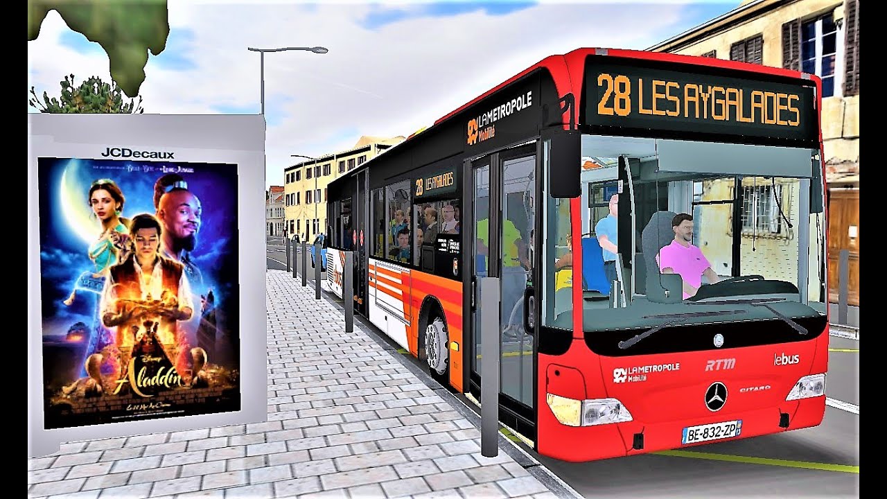 OMSI 2 🚌 Sur la map RTM, ligne 28