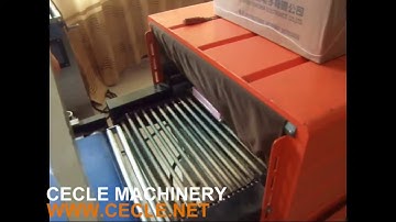 4525 thermal shrink machine l sealer & shrink wrapper for gear box label roll shrink wrap machine