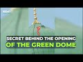 The secret behind the opening of the green dome of prophet muhammad 